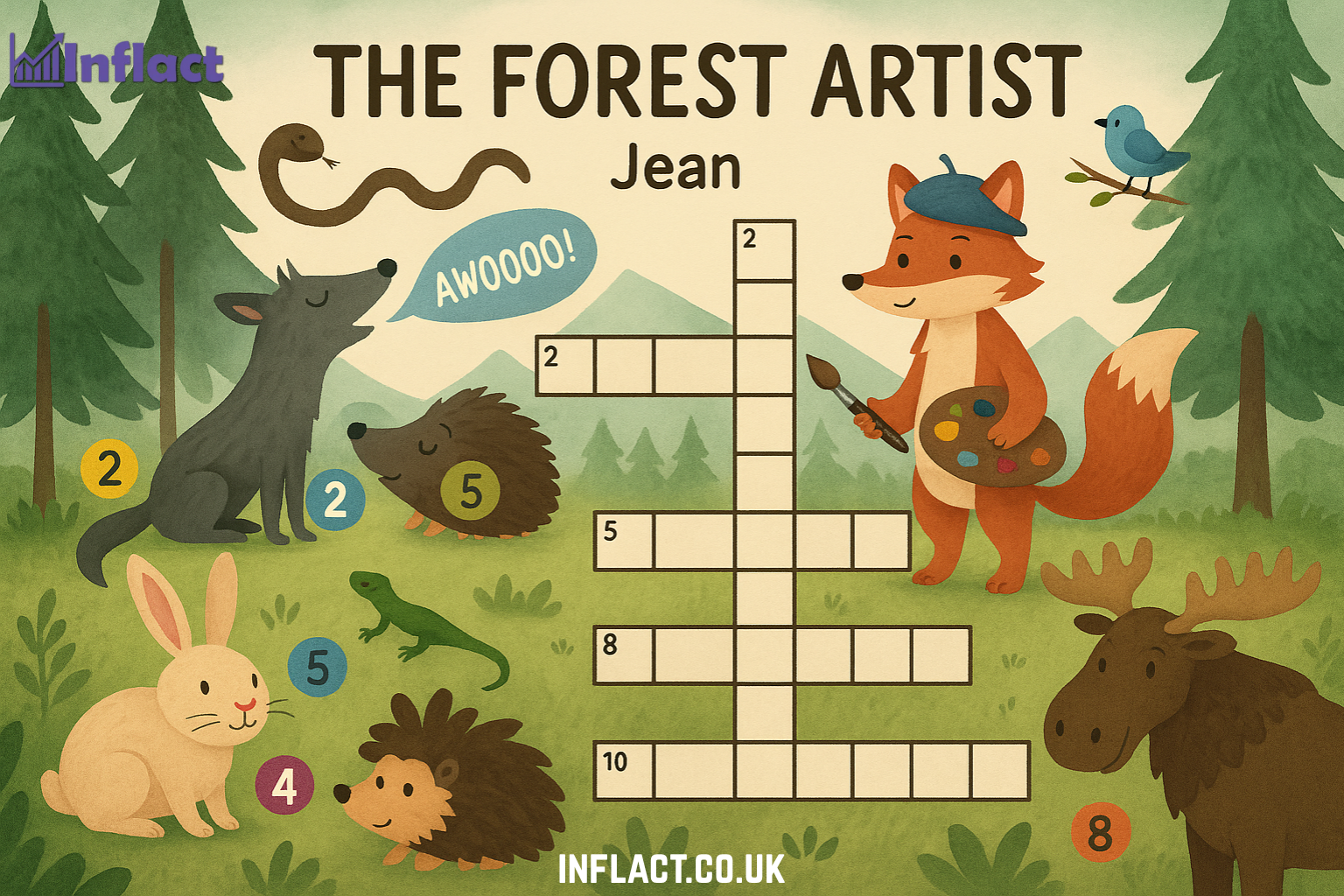 The Forest Artist Jean Crossword