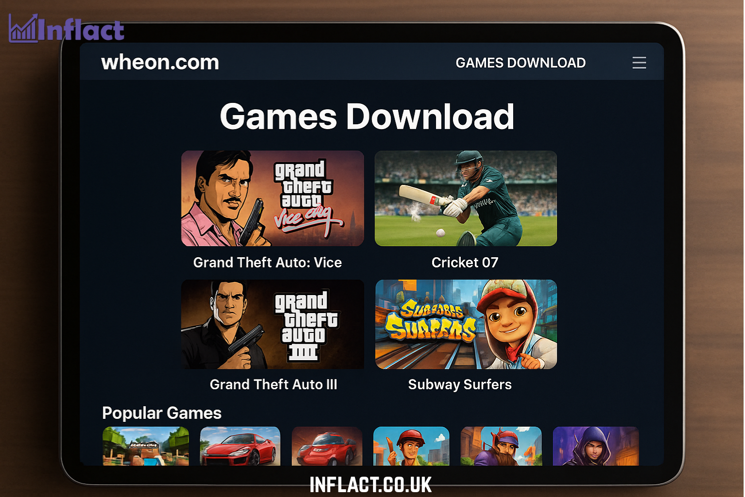 Wheon.com Games Download